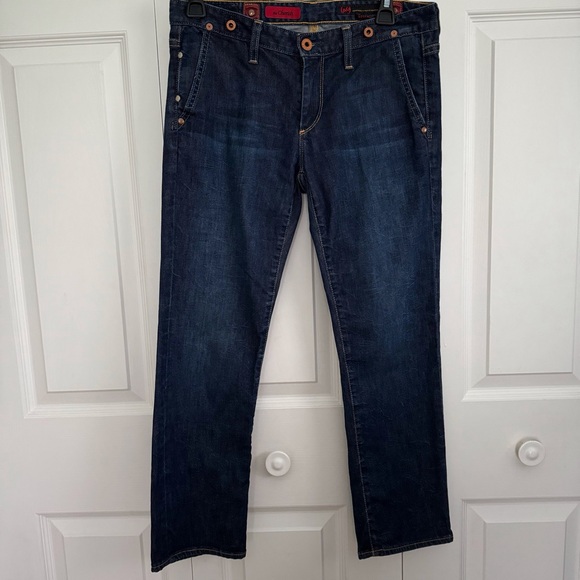 AG Adriano Goldschmted Blue Jeans The Cherish  Size: 27R - Picture 4 of 11
